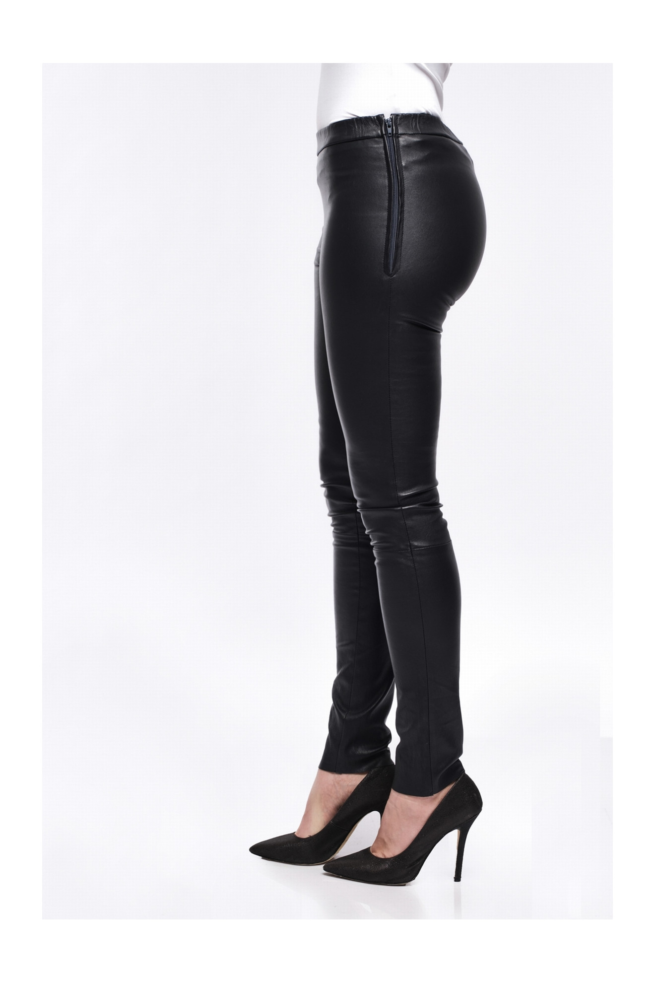 Women's Lena Stretch Leather Pants – SIRICCO