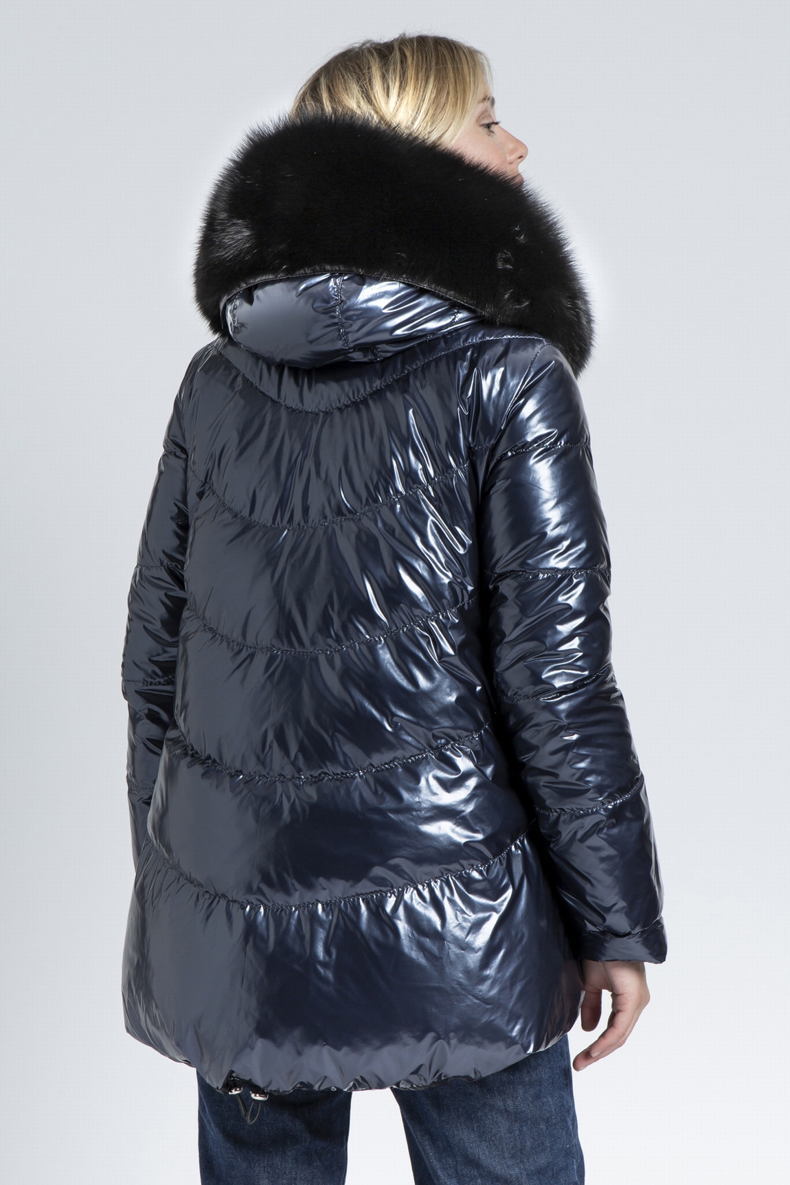 REVERSIBLE GOOSE DOWN JACKET CORALITE