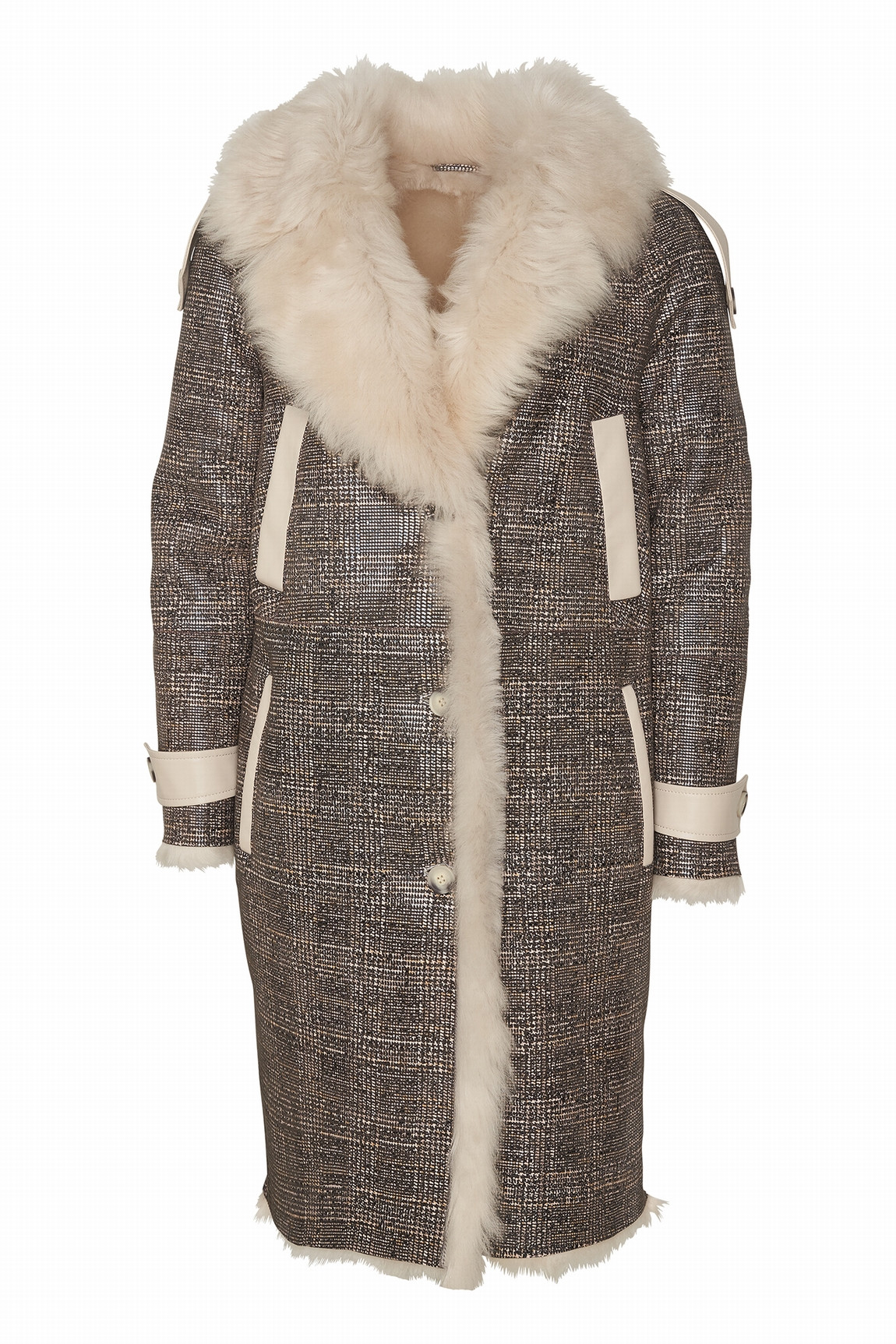 MANTEAU EN SHEARLING CONSTELLAR