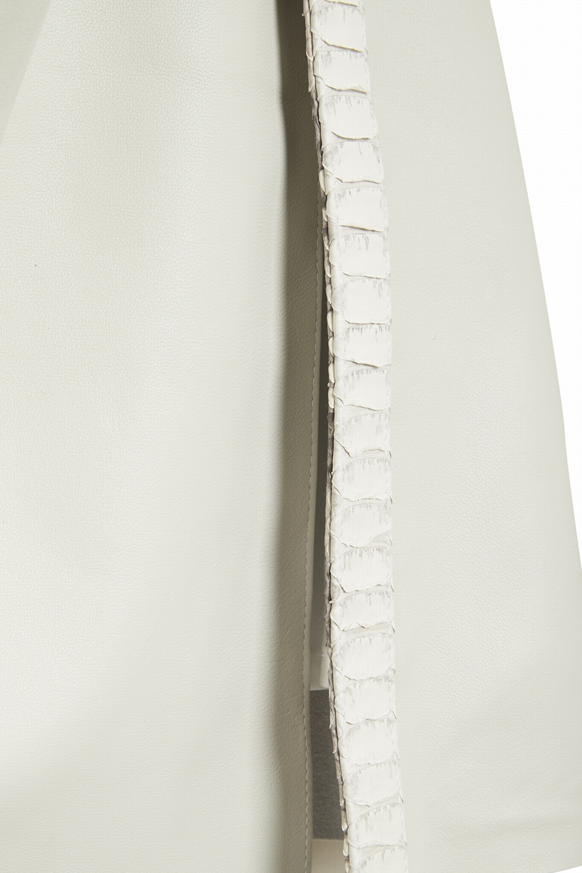 JUPE LONGUE CUIR AVEC PYTHON FILIPA PYT