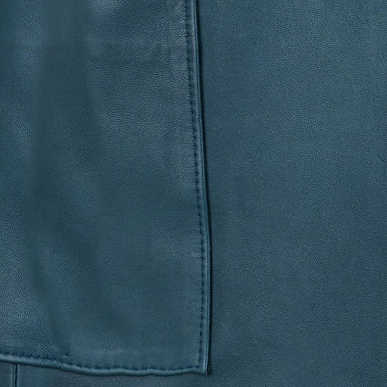 JUPE EN CUIR COURTE KENZANE