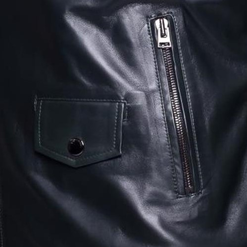 BLOUSON AGNEAU SCARO WAXY