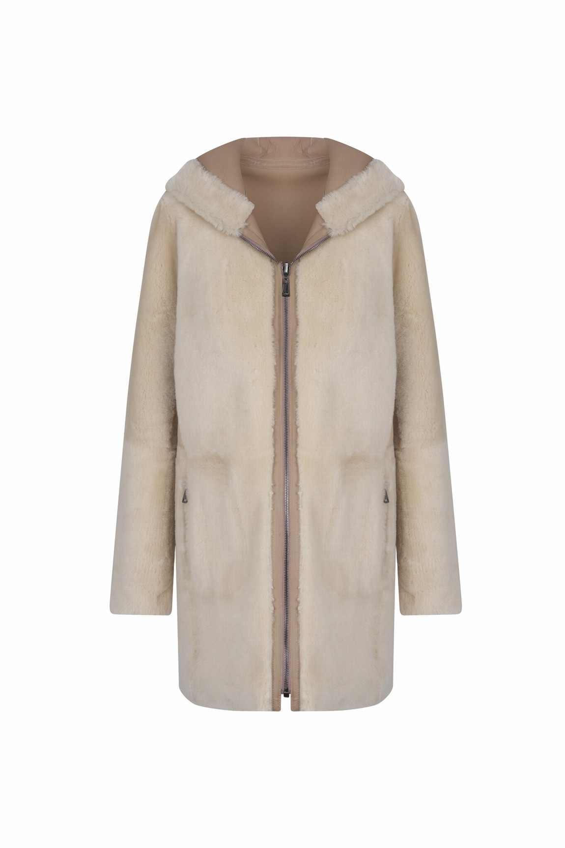 MANTEAU EN PEAU RETOURNÉE WELLAND SOFT