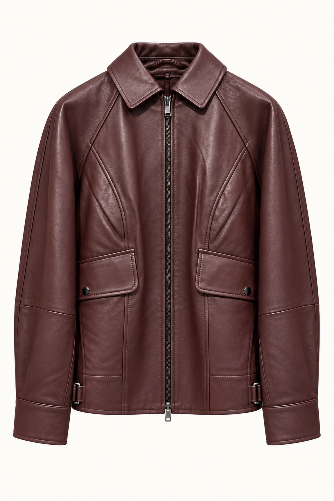 VESTE EN CUIR AXELINE